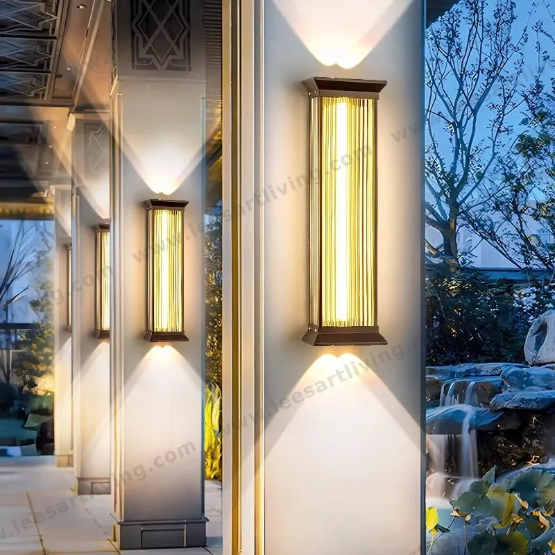 HJ-BD-143  Outdoor Wall Lamp Waterproof Lighting for Villa Garden Vintage Courtyard 