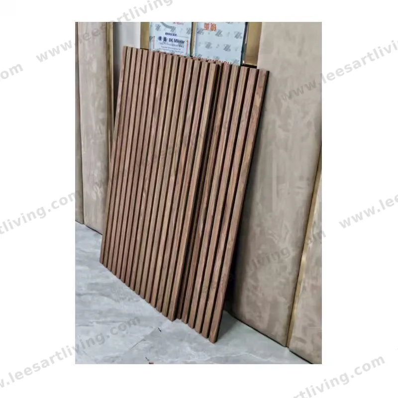 #07775-04   Luxury Bedroom Set Upholstered Soft Wall Panel Background Interior Decoration Custom High Big Headboard Villa Bed