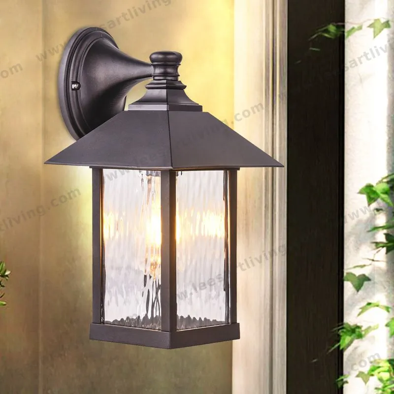   HJ-BD-168 Outdoor Wall Lamp Waterproof Lighting for Villa Garden Vintage Courtyard 